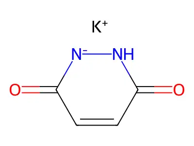 Potassium;1,2-dihydropyridazine-3,6-dione structure
