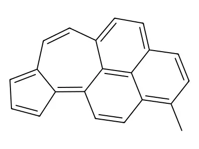 AZULENO(5,6,7-cd)PHENALENE, METHYL- structure