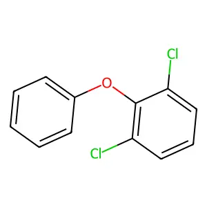 2,6-Dichlorodiphenyl ether structure