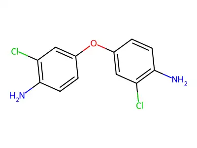 4,4'-Oxybis(2-chlorobenzenamine) structure
