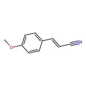 3-(4-Methoxyphenyl)prop-2-enenitrile structure