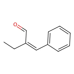 Butanal, 2-(phenylmethylene)- structure