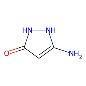 3-Amino-5-hydroxypyrazole structure
