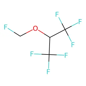 Sevoflurane structure