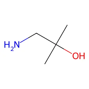 2-Propanol, 1-amino-2-methyl- structure