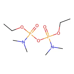 Diethyl di(dimethylamido)pyrophosphate (symmetrical) structure