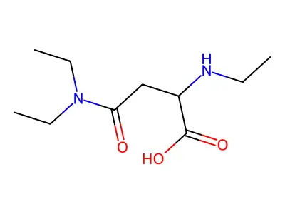 N,N,N~2~-Triethylasparagine structure