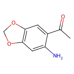 1-(6-Amino-1,3-benzodioxol-5-yl)ethan-1-one structure