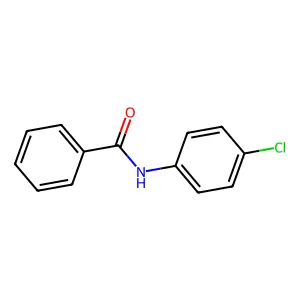 Benzamide, N-(4-chlorophenyl)- structure