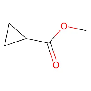Methyl cyclopropanecarboxylate structure