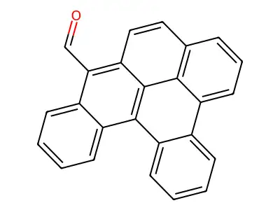 DIBENZO(def,p)CHRYSENE-10-CARBOXALDEHYDE structure