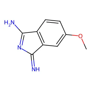 3-Amino-1-imino-5-methoxy-1H-isoindole structure