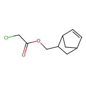 Acetic acid, 2-chloro-, bicyclo(2.2.1)hept-5-en-2-ylmethyl ester structure