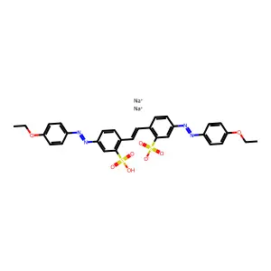 C30H26N4Na2O8S2 structure
