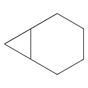 Tricyclo(4.1.0.02,7)heptane structure