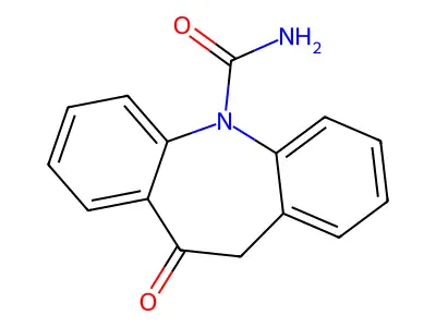 Oxcarbazepine structure