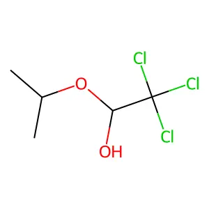 2,2,2-Trichloro-1-isopropoxyethanol structure