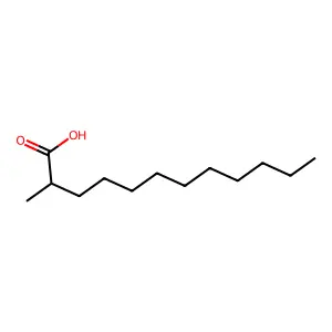 2-Methyldodecanoic acid structure