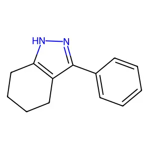 4,5,6,7-Tetrahydro-3-phenyl-1H-indazole structure