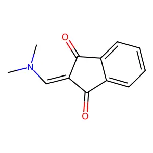2-((Dimethylamino)methylene)-1H-indene-1,3(2H)-dione structure