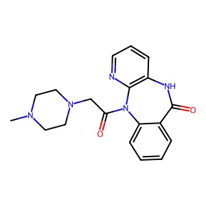 Pirenzepine structure