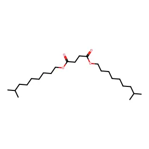 Butanedioic acid, 1,4-diisodecyl ester structure