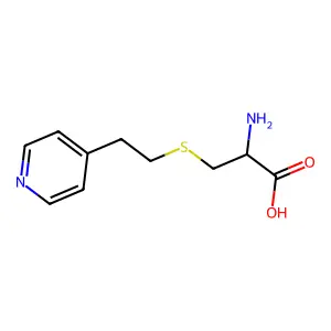 s-beta-(4-Pyridylethyl)-L-cysteine structure