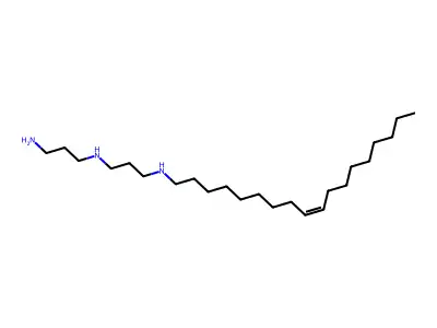 N'-(3-aminopropyl)-N'-octadec-9-enylpropane-1,3-diamine structure