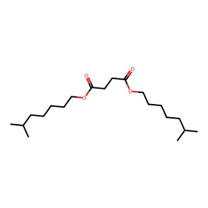 Butanedioic acid, 1,4-diisooctyl ester structure