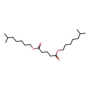 Pentanedioic acid, 1,4-diisooctyl ester structure