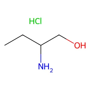 1-Butanol, 2-amino-, hydrochloride (1:1), (2S)- structure