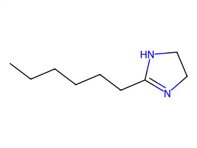 2-Imidazoline, 2-hexyl- structure