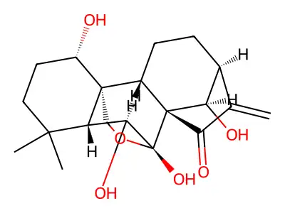 Oridonin (Isodonol) structure
