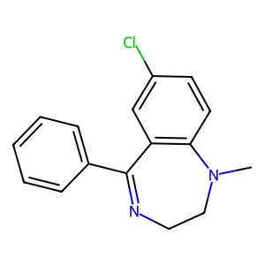 Medazepam structure