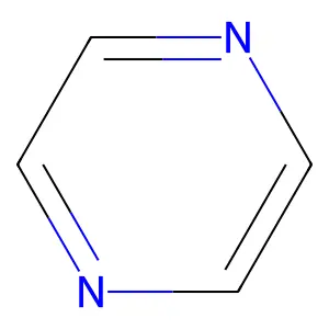 Pyrazine structure
