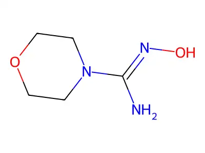 N-Hydroxy-4-morpholinecarboximidamide structure