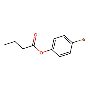 Butanoic acid, 4-bromophenyl ester structure