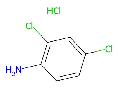 2,4-Dichloroaniline hydrochloride structure