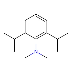 2,6-Diisopropyl-N,N-dimethylaniline structure