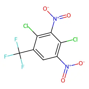 2,4-Dichloro-1,3-dinitro-5-(trifluoromethyl)benzene structure
