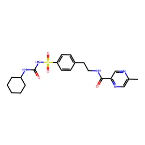 Glipizide structure