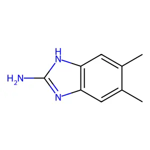 5,6-Dimethylbenzimidazol-2-ylamine structure