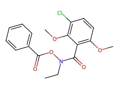 Benzoximate structure