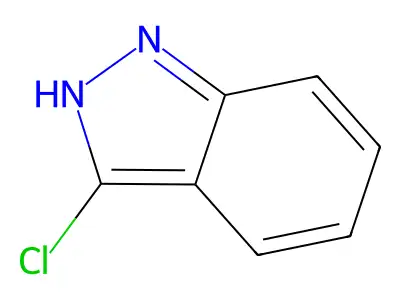 3-Chloro-1H-indazole structure