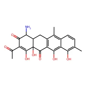 Cetocycline structure