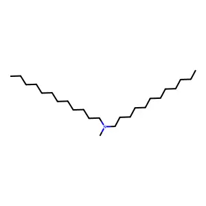 Dilaurylmethylamine structure