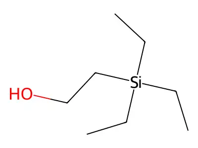 Ethanol, 2-(triethylsilyl)- structure