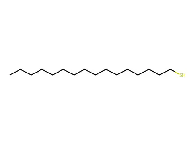 Hexadecanethiol structure