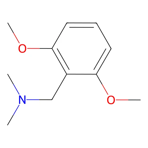 1-(2,6-dimethoxyphenyl)-N,N-dimethylmethanamine structure