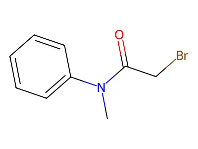 2-Bromo-N-methyl-N-phenylacetamide structure